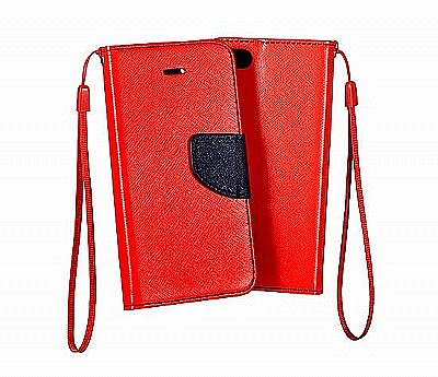 Pouzdro / obal Fancy Diary pro Nokia 3 červený