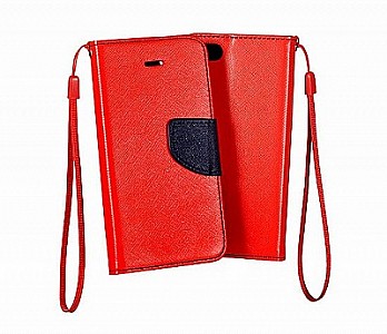 Pouzdro / obal Fancy Diary pro Nokia 3 červený